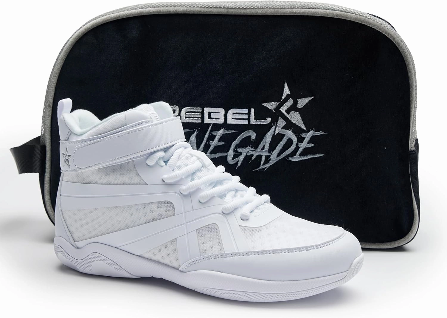 Rebel Athletic Renegade White Cheer Shoes