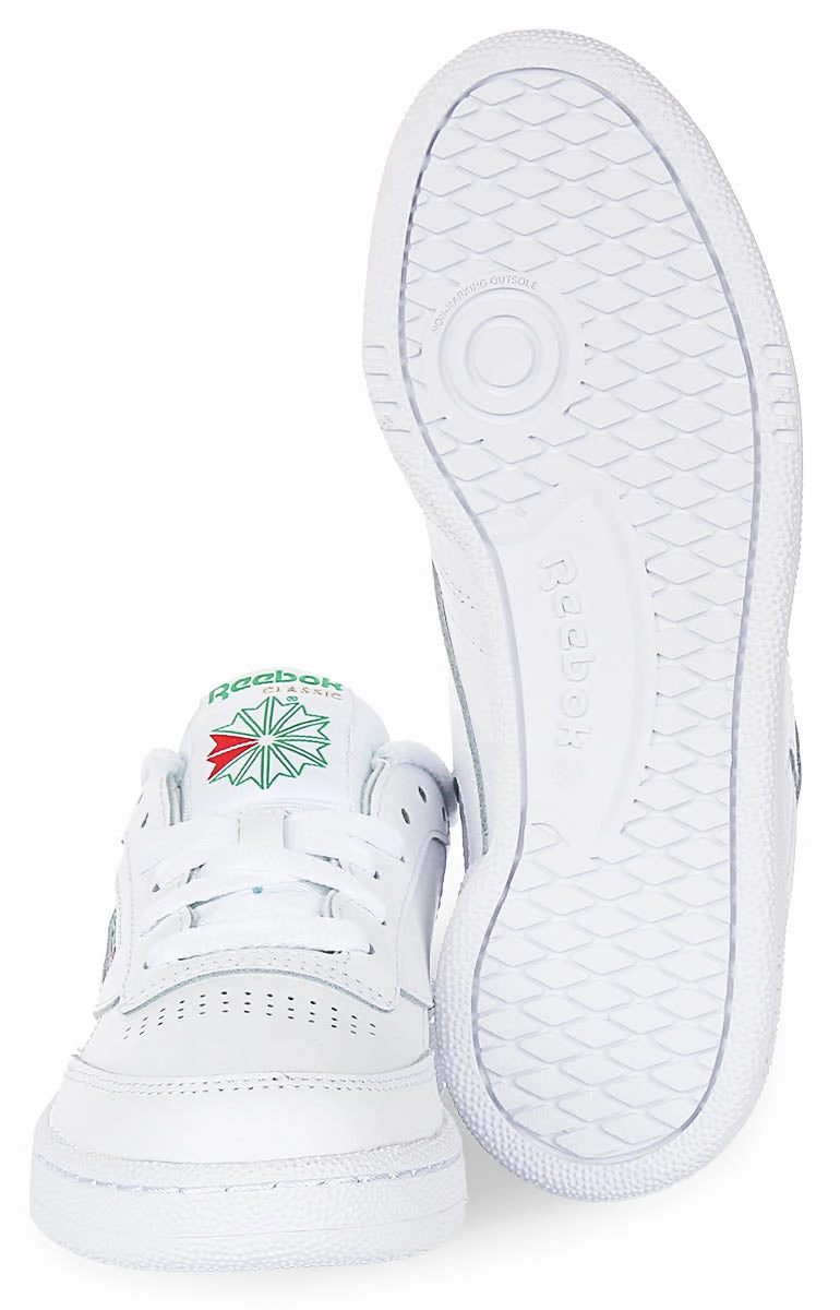 Reebok Club 85 In White Green