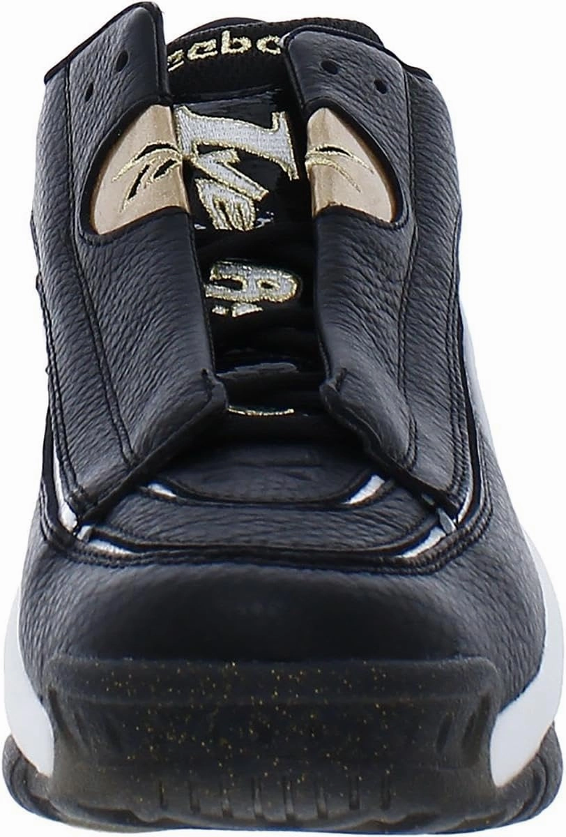 Reebok Mens The Answer DMX Faux Leather Fitness Basketball Shoes
