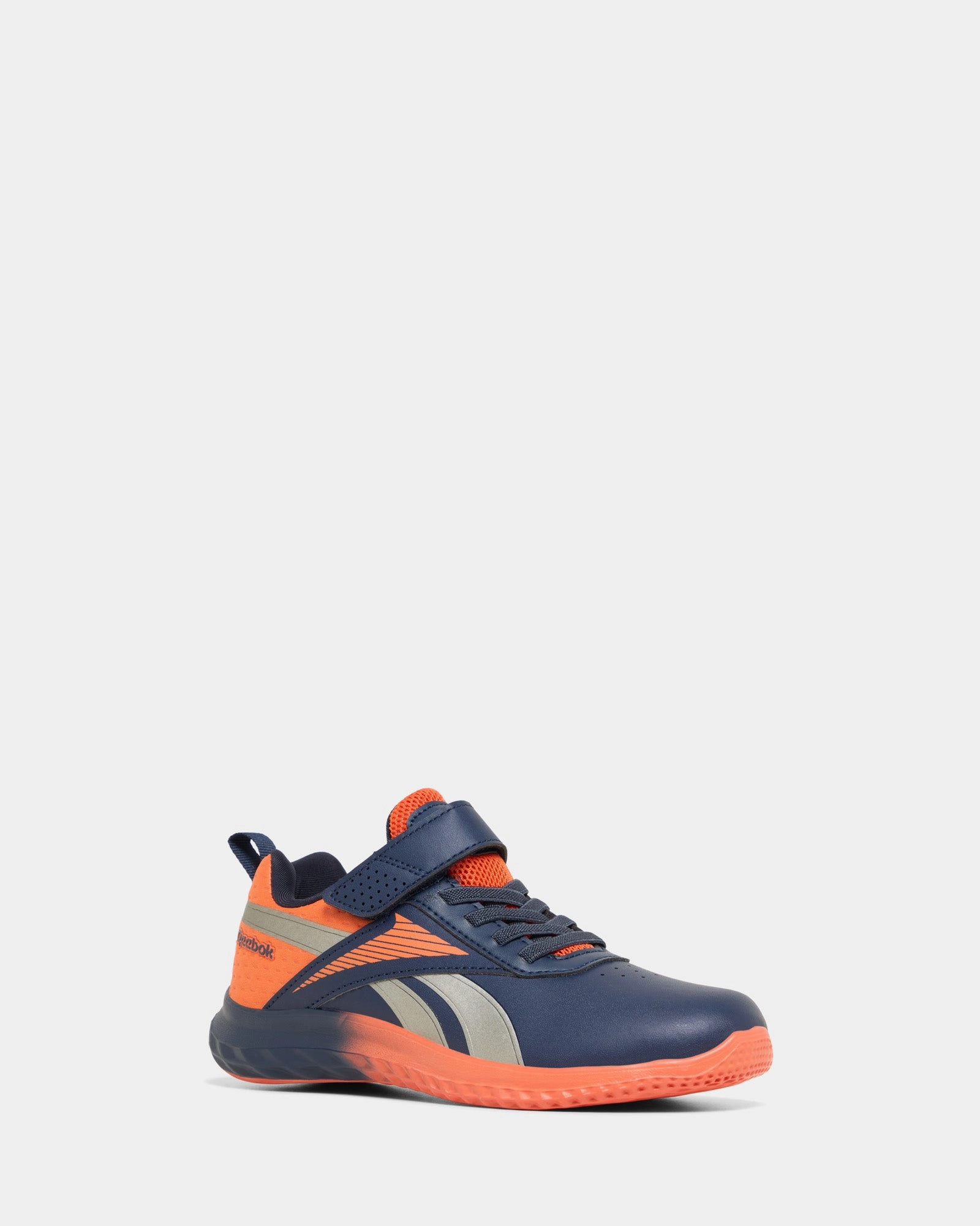 Reebok Rush Runner 5 Synthetic Vector Navy/Pump Orange