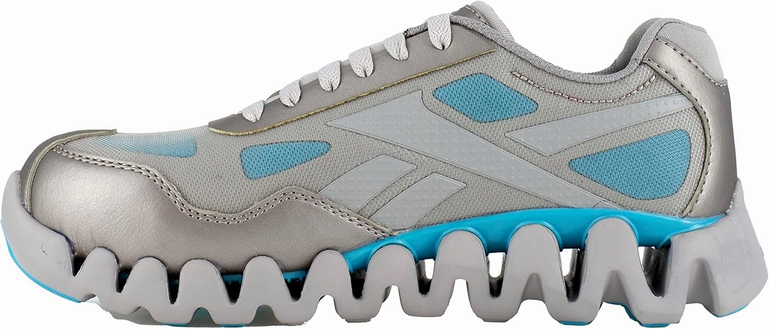 Reebok Women's Rb151 Zig Pulse Work Construction Shoe Pink Safety