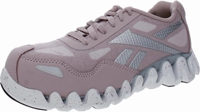 Reebok Women's Rb151 Zig Pulse Work Construction Shoe Pink Safety