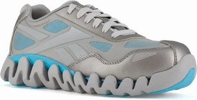 Reebok Women's Rb151 Zig Pulse Work Construction Shoe Pink Safety