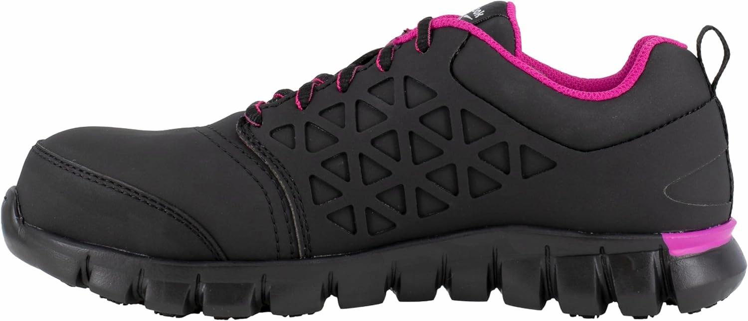 Reebok Women's Rb517 Floatride Energy Daily Work Athletic Composite Toe Shoe Blue Safety