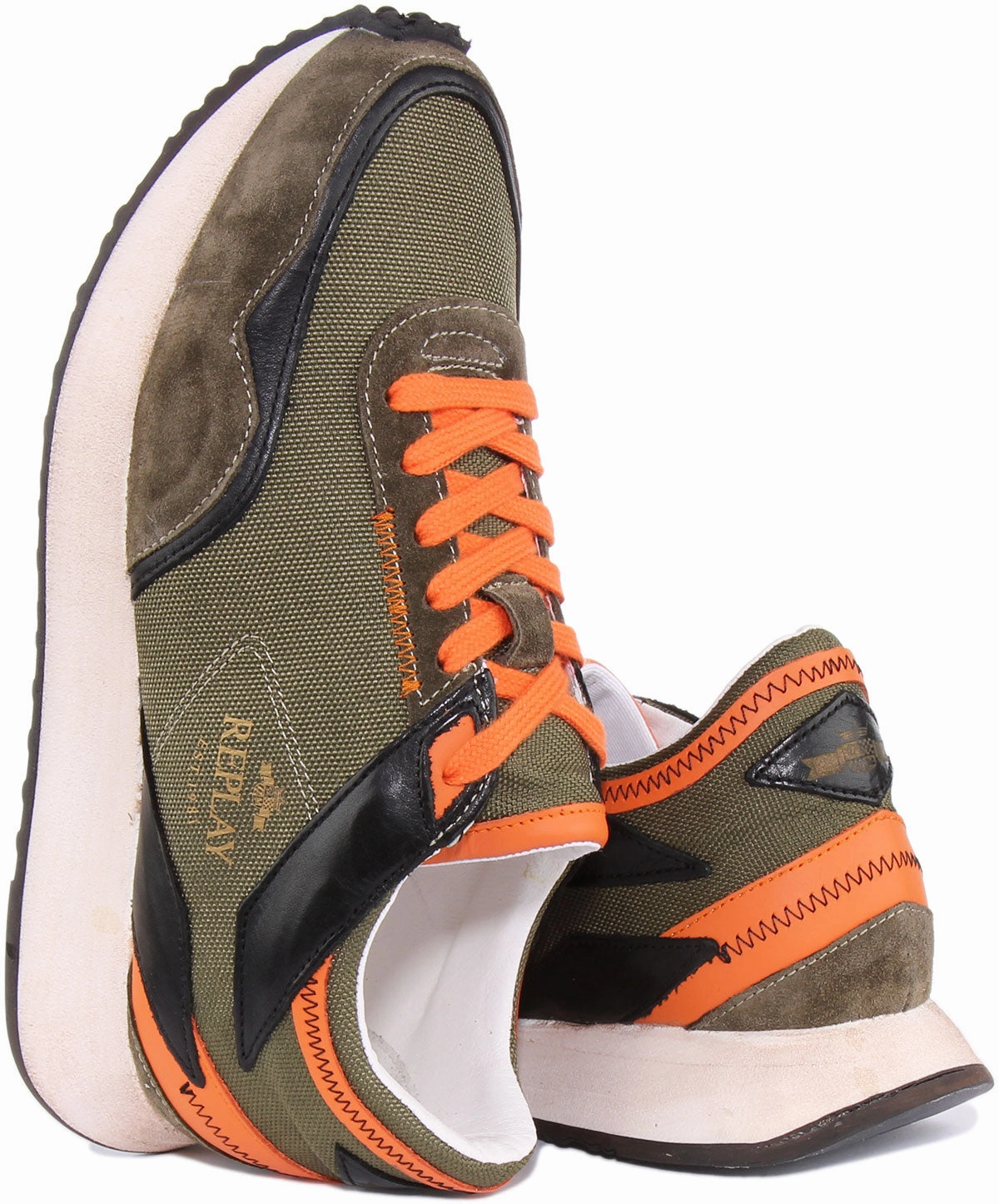 Replay New Casey In Green For Men