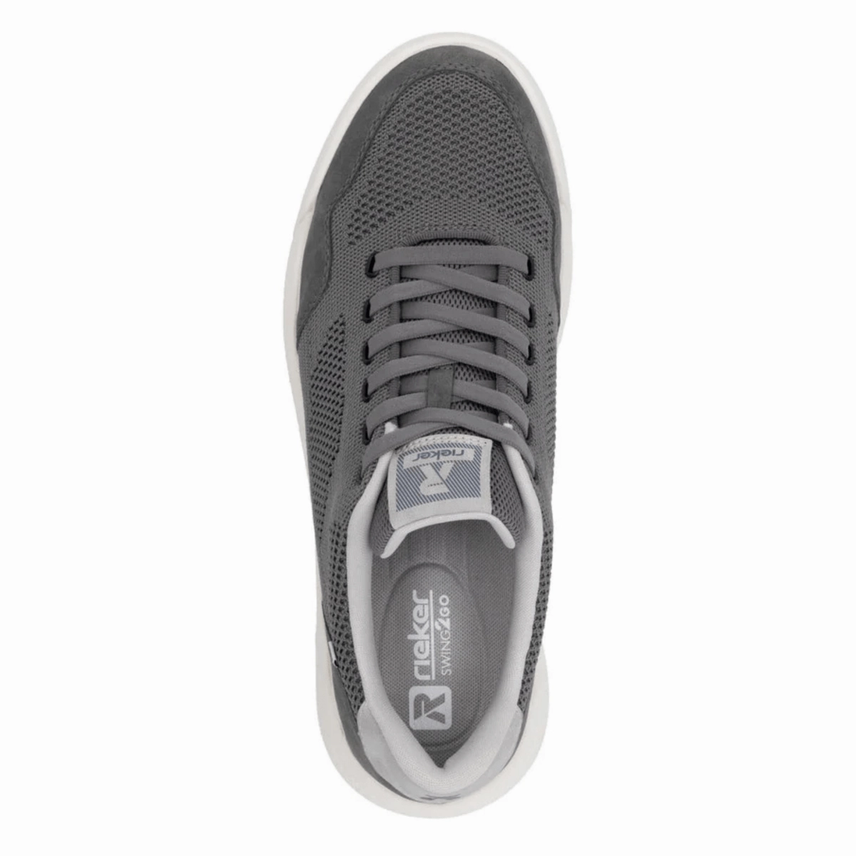 Rieker Men's U1104-45 Asa Smoke/Lead/Cement