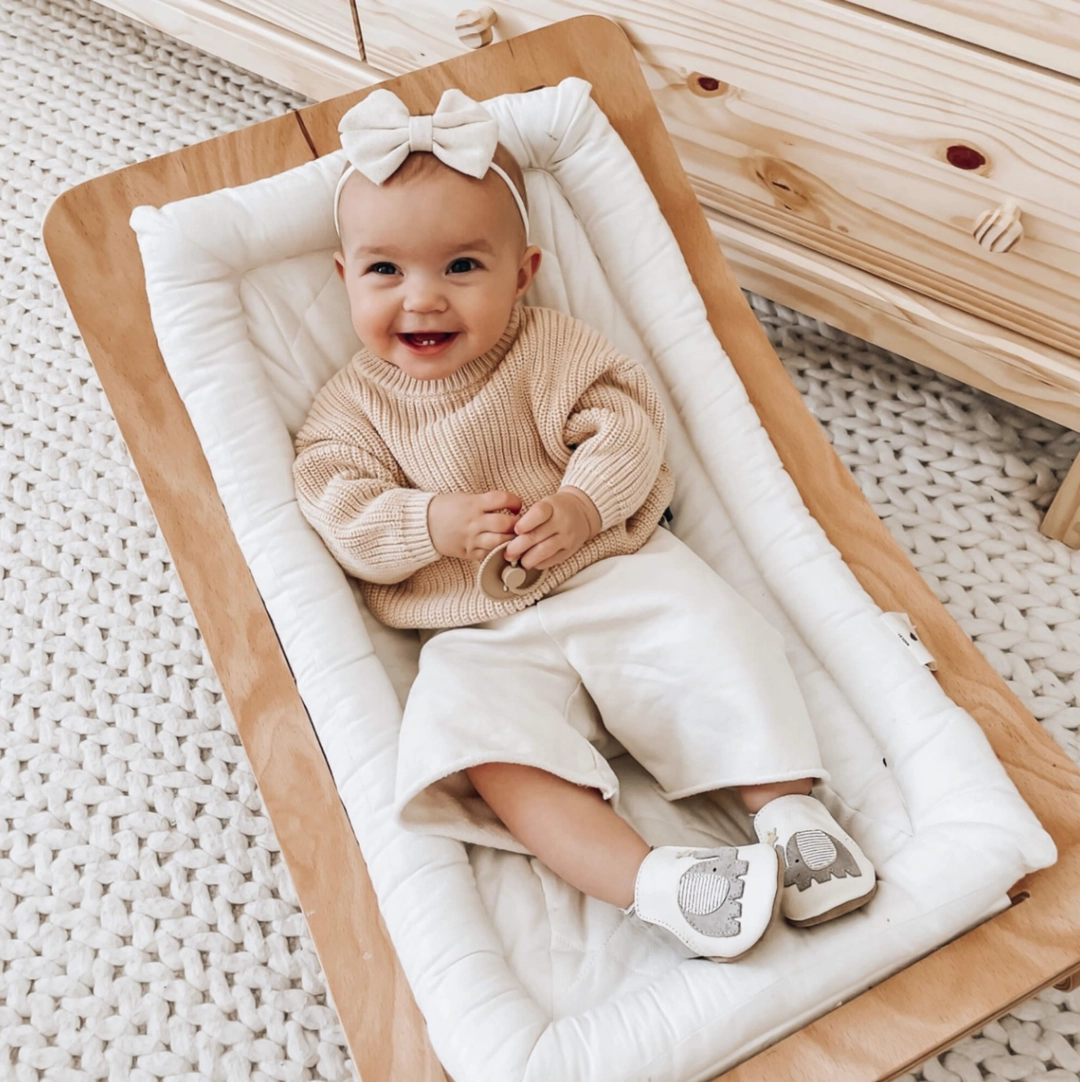 Robeez Elephant Stars Ivory Size 6-12m