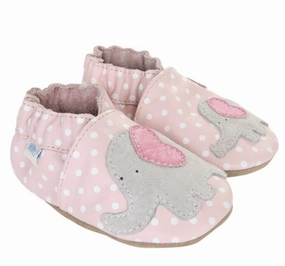 Robeez Little Peanut Pink Soft Soles