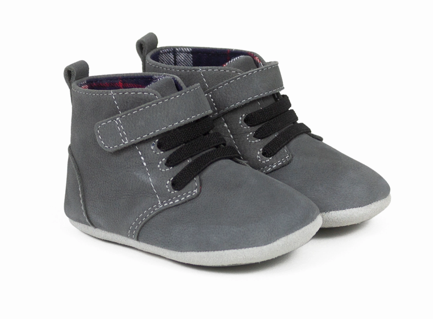Robeez Thiago Charcoal