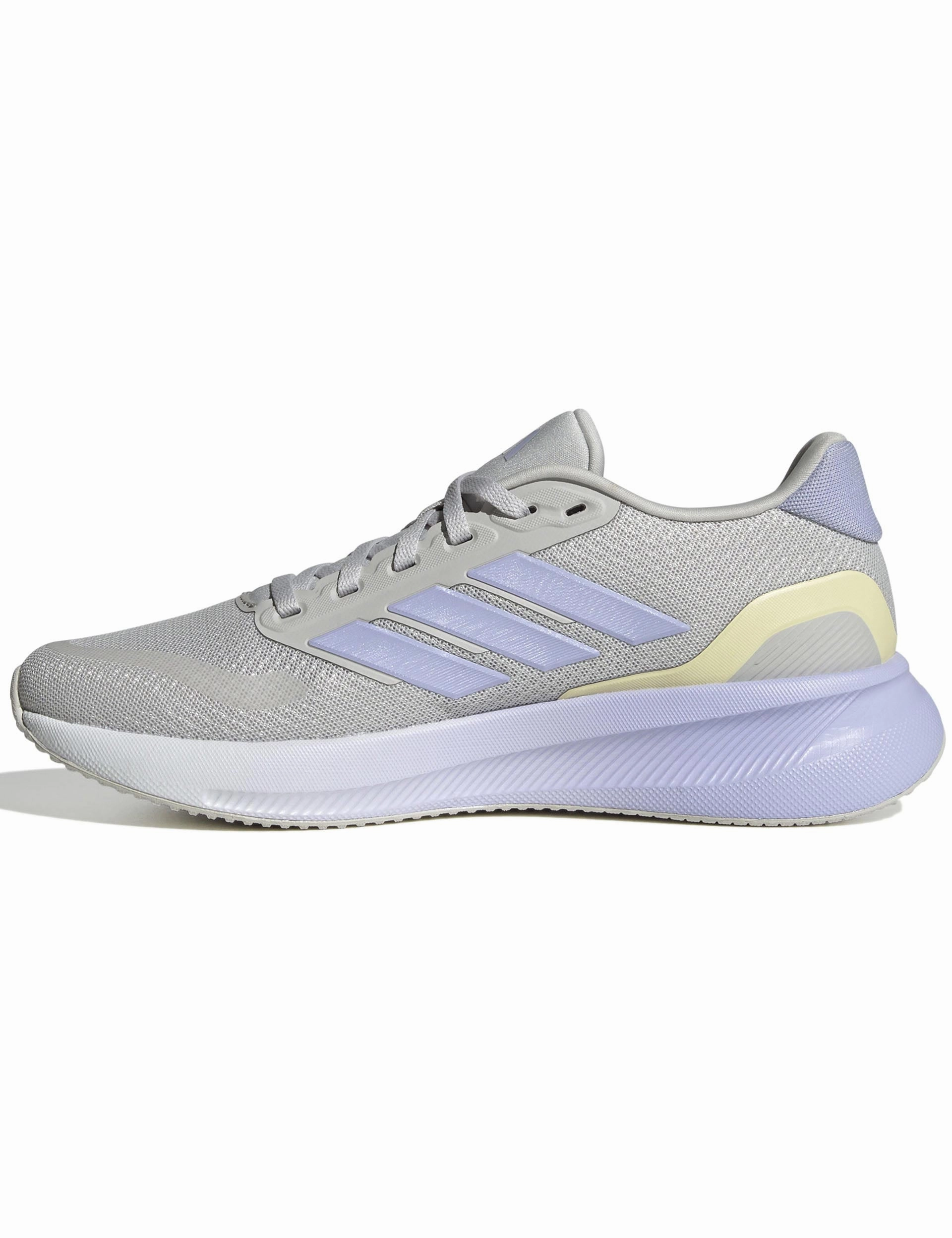 Runfalcon 5 Running Shoes - Grey One/Violet Tone/Core Black