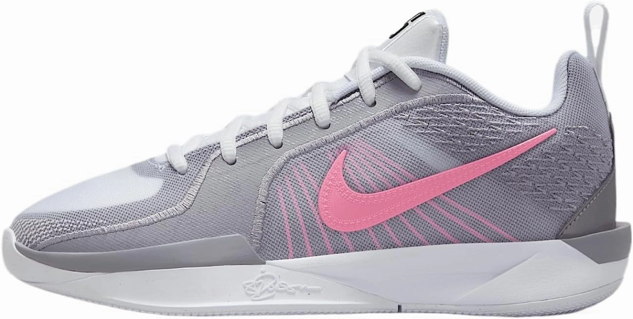 Sabrina 2 "Court Vision Big Kids' Basketball Shoes (FQ7376-101, White/Cement Grey/Black/Pinksicle)