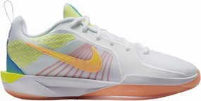 Sabrina 2 SE Grade School Lifestyle Shoes (White/Lemon Twist/Apricot Agate) (HF1188-100, Green/White)