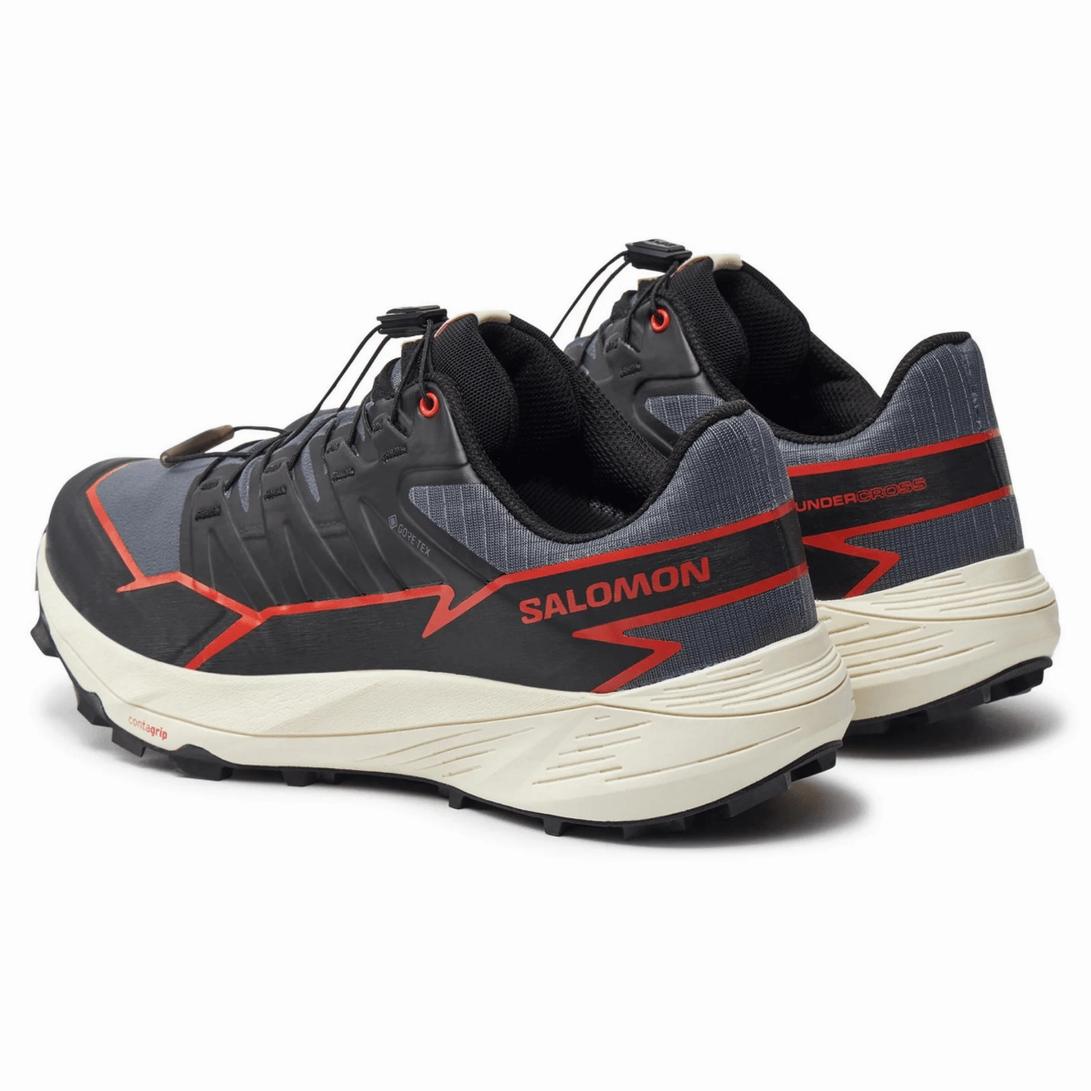 Salomon Men's Thundercross Gore-Tex Turbulence/Black/Cherry Tomato