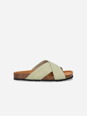 Samui Unisex Piatex Vegan Leather Sandals | Green