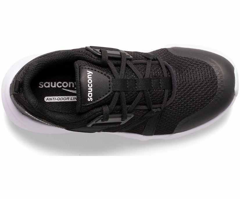 Saucony Black Vertex Childrens/Youth Sneaker