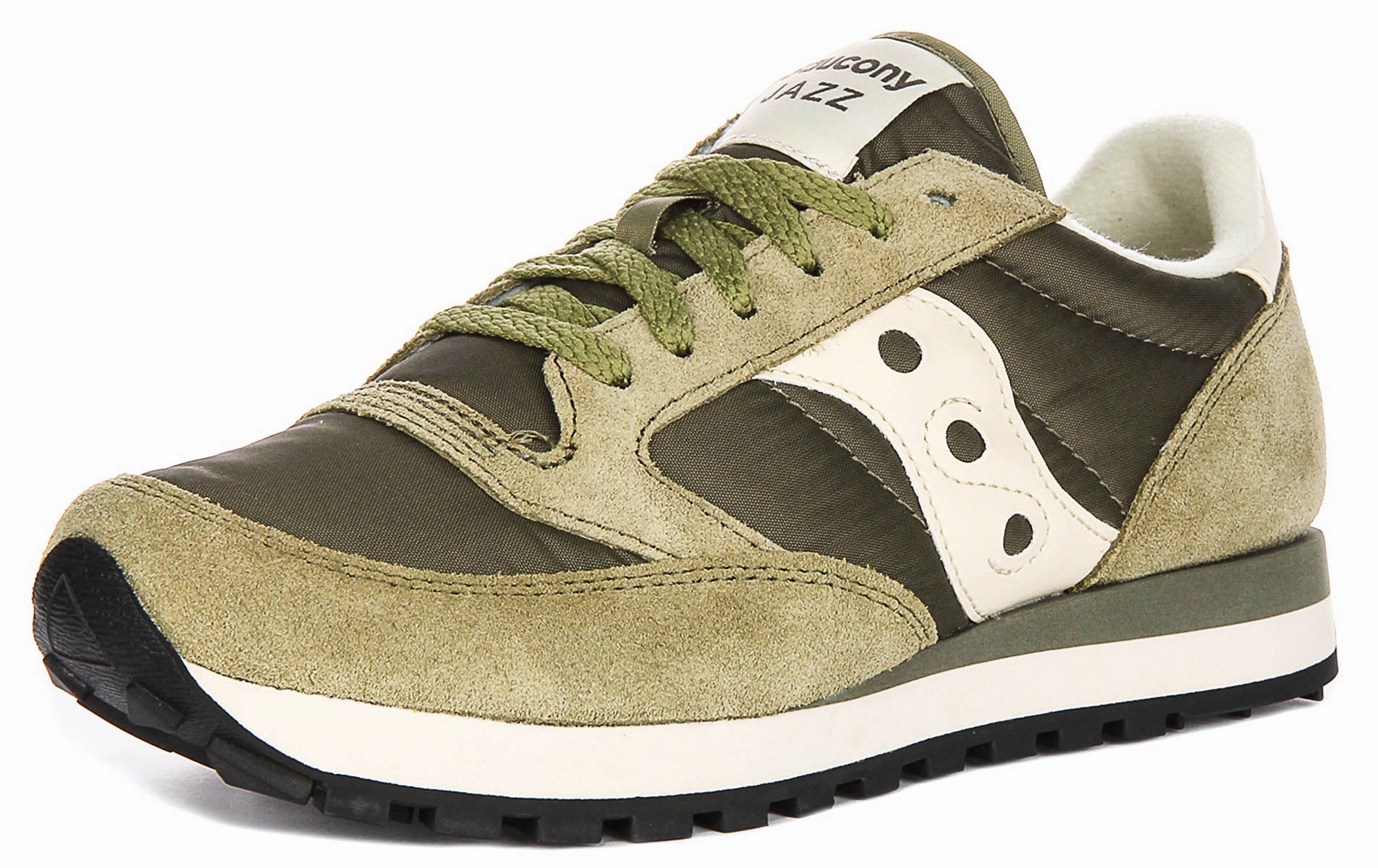 Saucony Jazz Original In Olive For Men