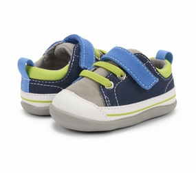 See Kai Run Stevie (First Walker) Blue/Multi Size 3