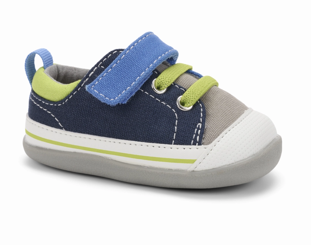 See Kai Run Stevie (First Walker) Blue/Multi Size 3