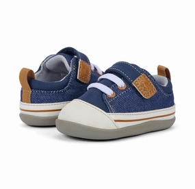 See Kai Run Stevie Mini Navy Denim