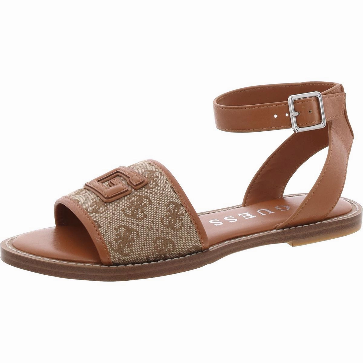 Shay Womens Strappy Open Toe Ankle Strap
