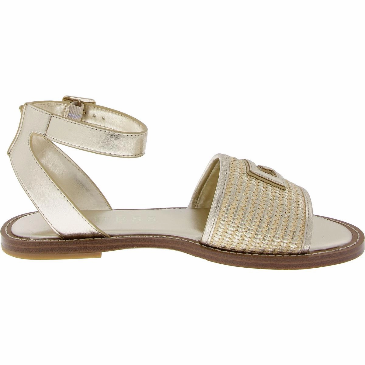 Shay Womens Strappy Open Toe Ankle Strap