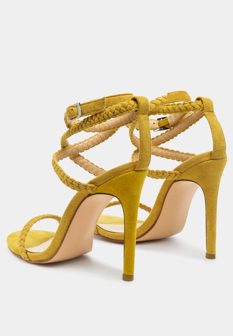 sherri suede stiletto sling-back sandals