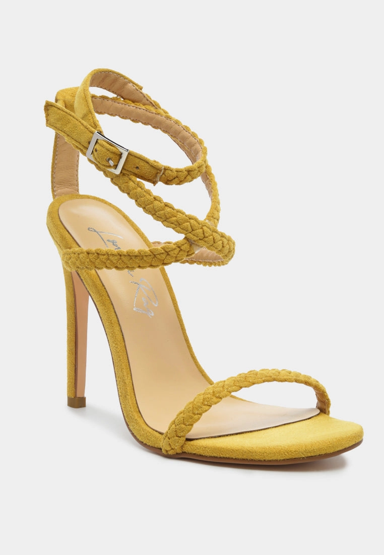 sherri suede stiletto sling-back sandals