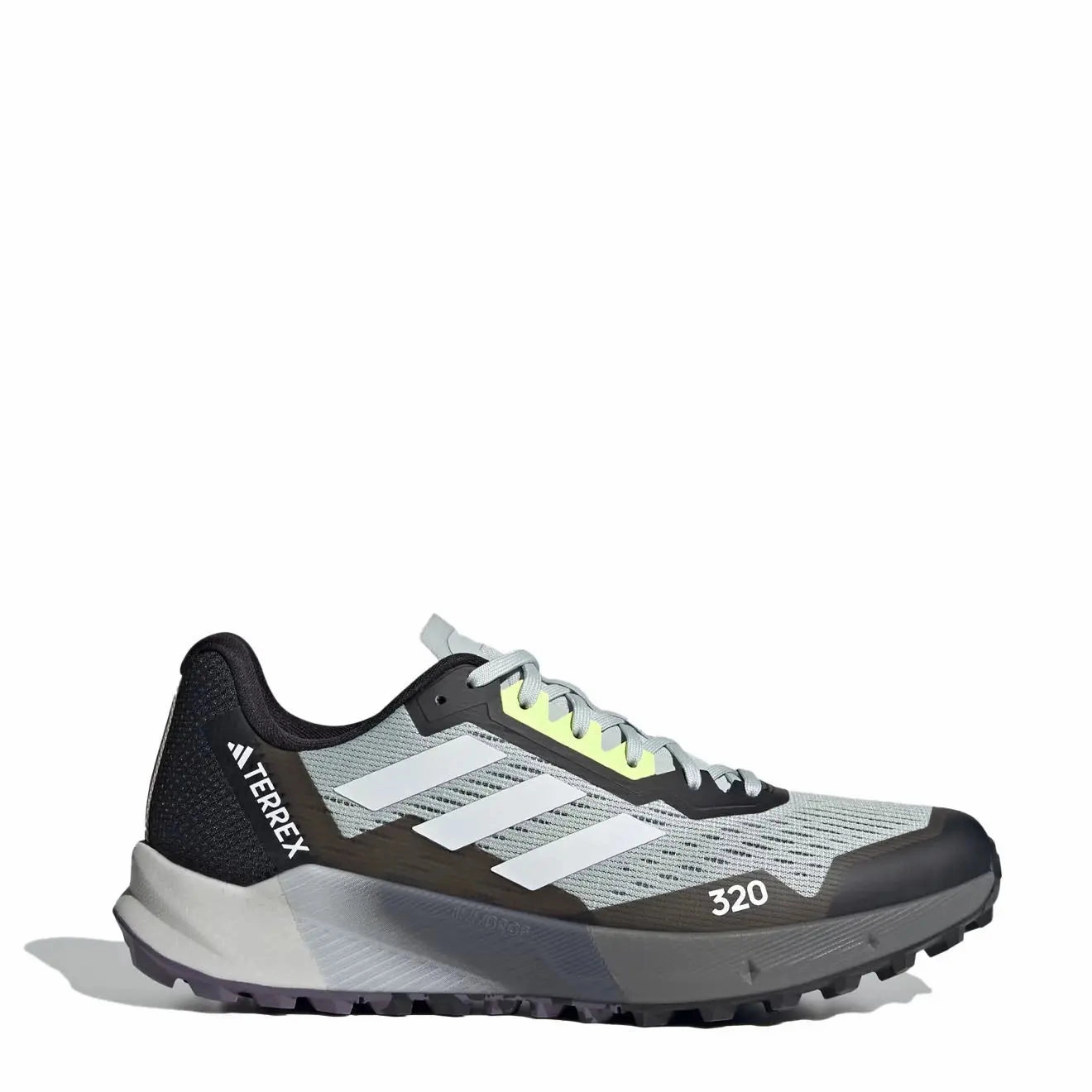 Shoes Adidas Terrex Men Adidas Terrex Agravic Flow 2.0 Trail Running Shoes Wonder Silver / Crystal White / Lucid Lemon