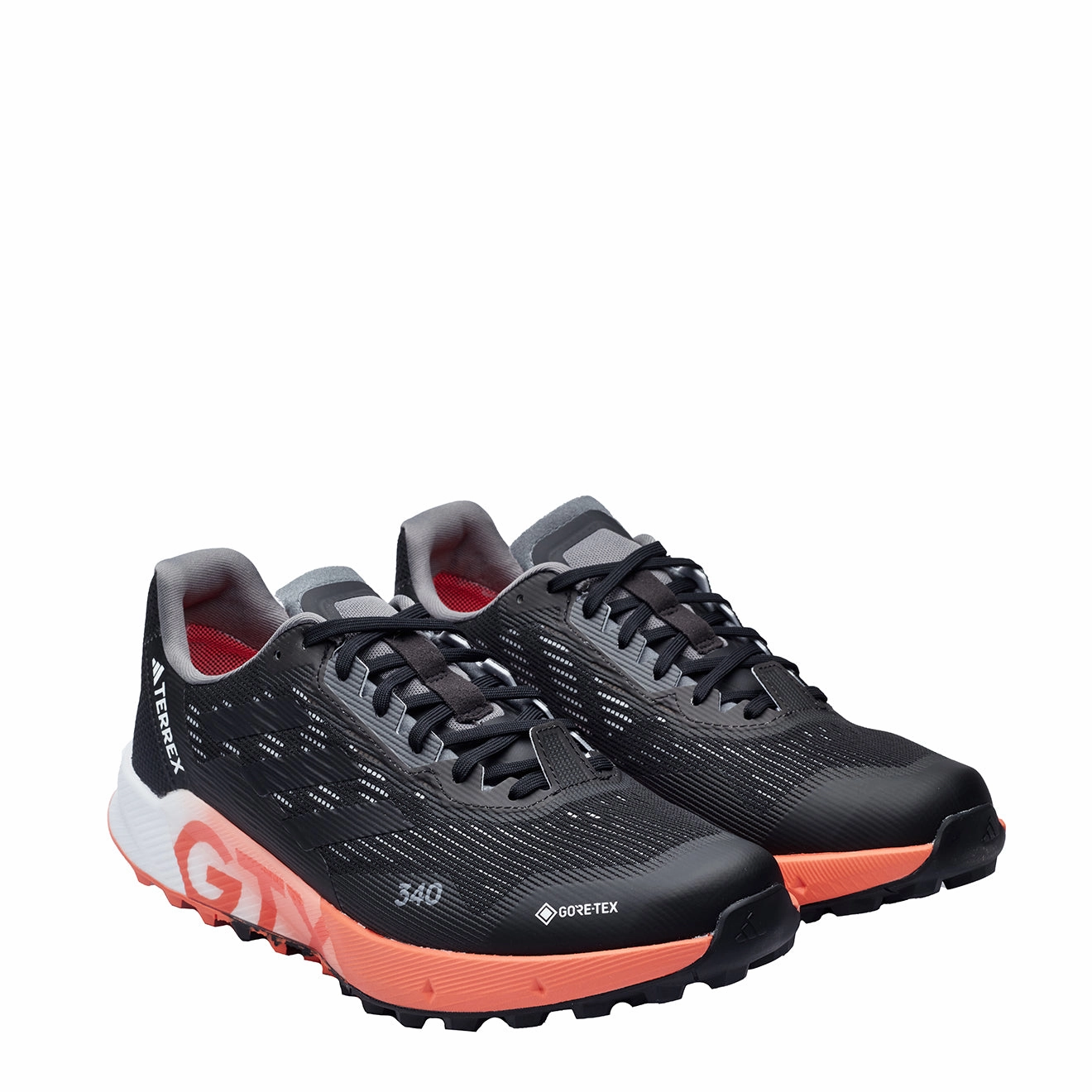 Shoes Adidas Terrex Men Adidas Terrex Agravic Flox 2 Gore-Tex Cblack / Cblack / Impora