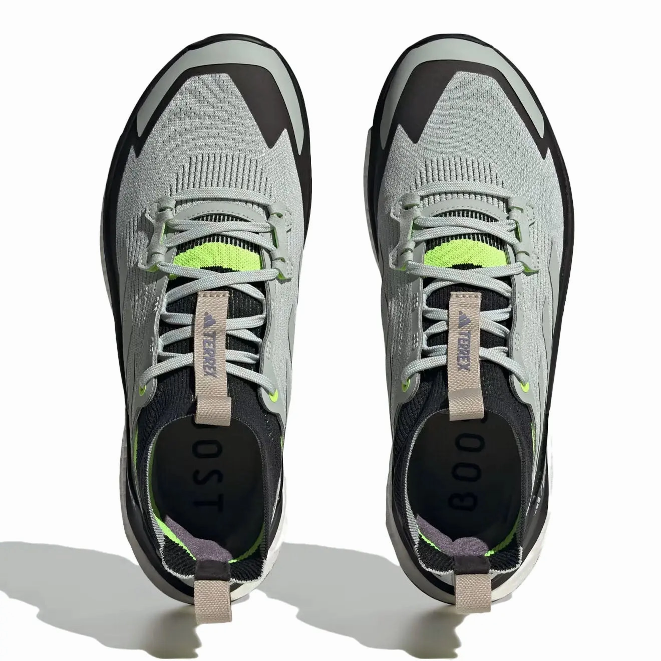 Shoes Adidas Terrex Men Adidas Terrex Free Hiker 2.0 Hiking Shoes Wonder Silver / Wonder Silver / Lucid Lemon