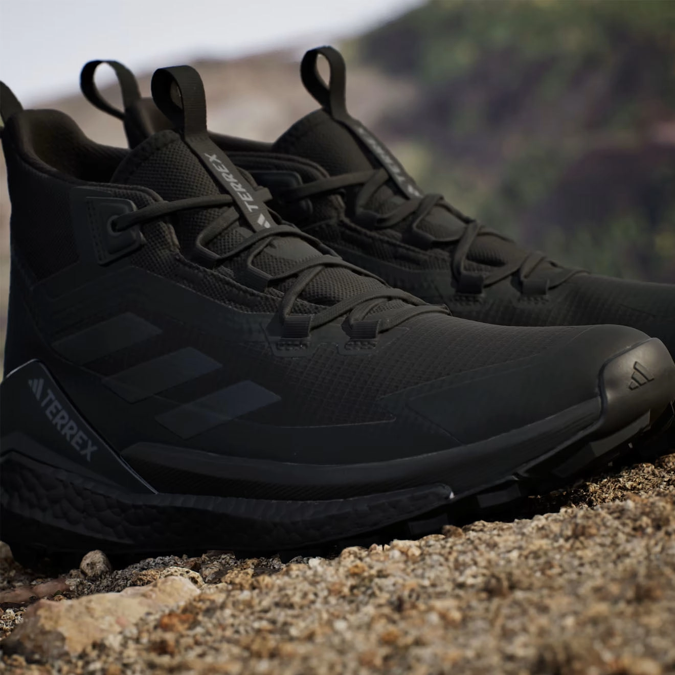 Shoes Adidas Terrex Men Adidas Terrex Free Hiking shoes 2 Black