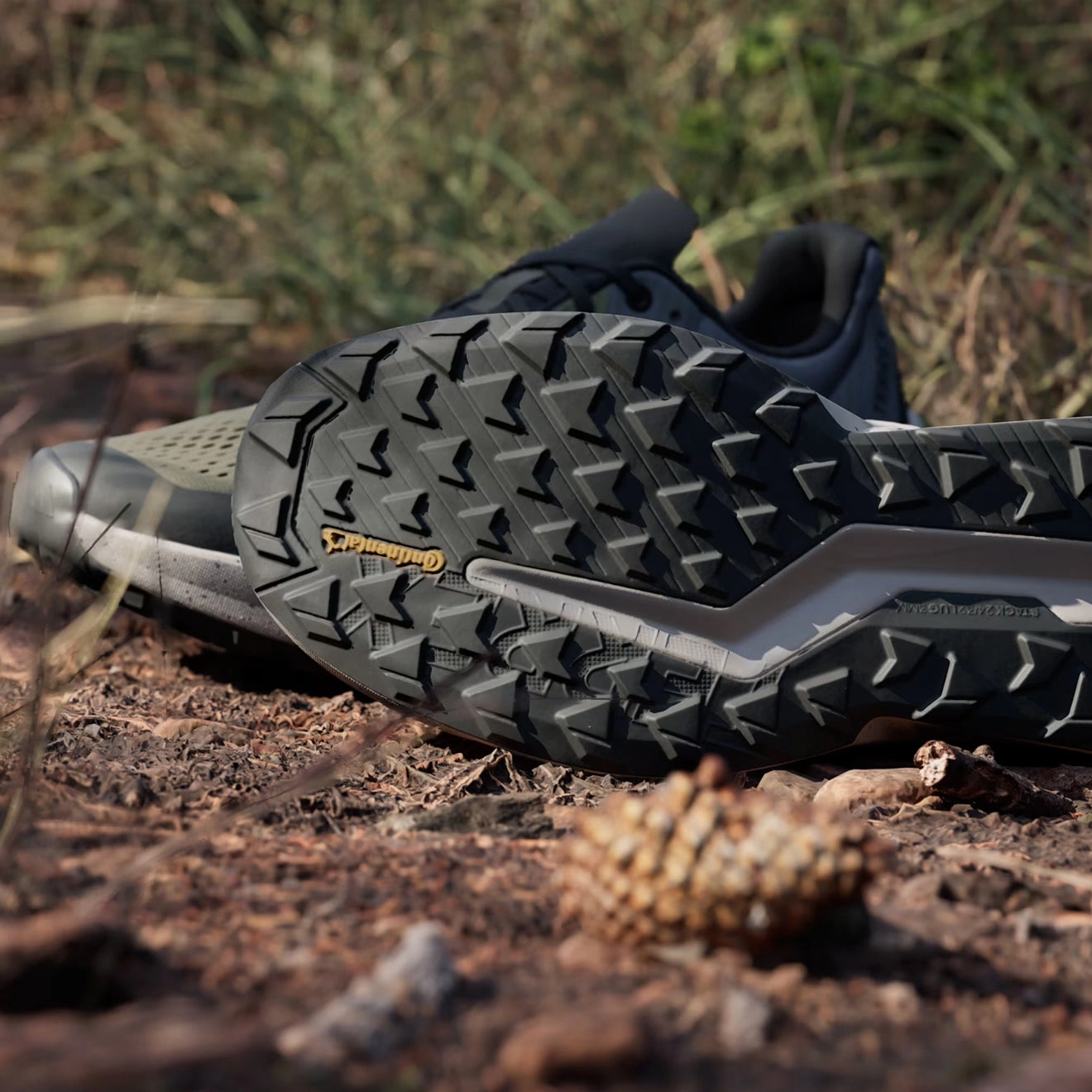 Shoes Adidas Terrex Men Adidas Terrex Soulstride Flow Trail Running Shoe Olive Strata / Wonder Beige / Charcoal