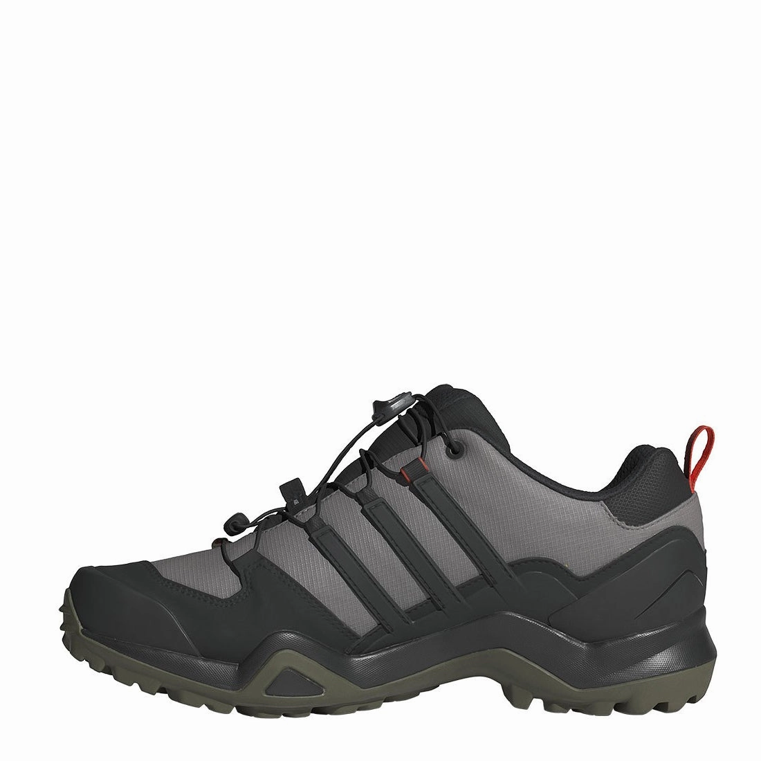 Shoes Adidas Terrex Men Adidas Terrex Swift R2 Gore-Tex Hiking Shoes Charcoal Grey / Core Black / Olive Stratus
