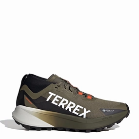 Shoes Adidas Terrex Men Adidas Terrex trail running shoes Agravic Black / Green