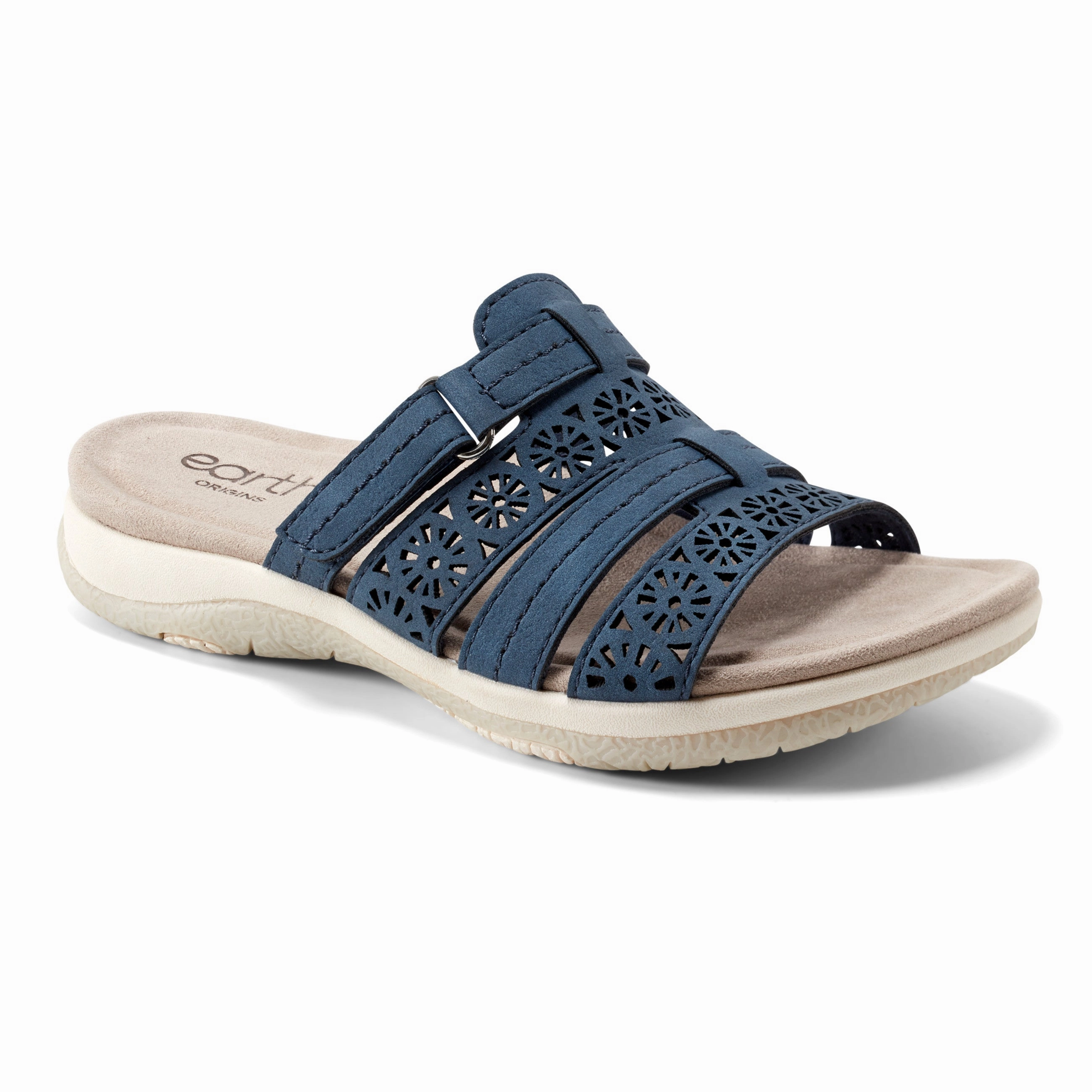Sinci Square Toe Slip-on Casual Sandals