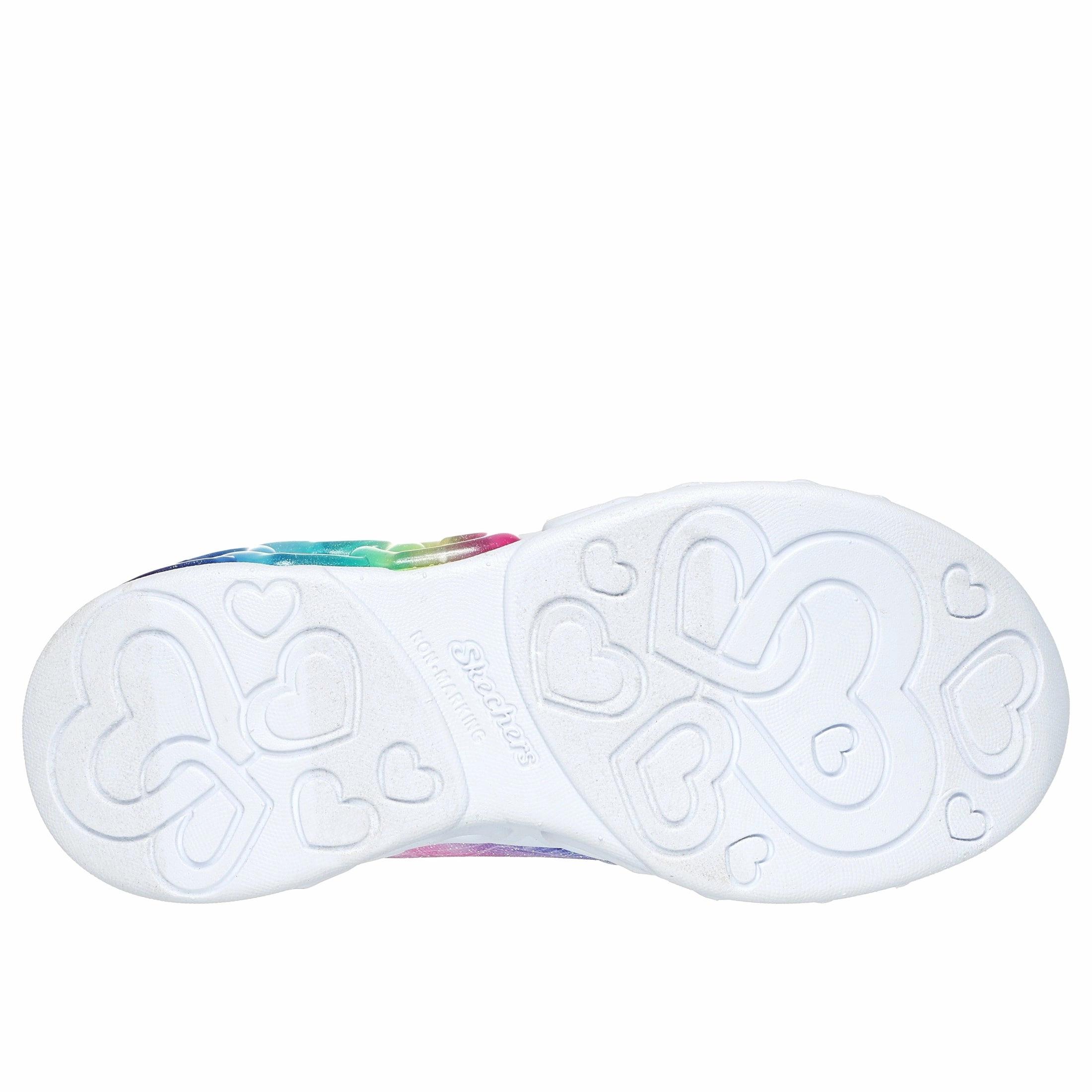 Skechers 303755L Infinite Heart Lights Eternal Shimmer Lavender / Multi