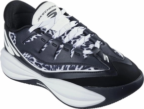 Skechers - Womens Skx B-Lite Sneakers, Color Black/White, Size: 8.5 M US