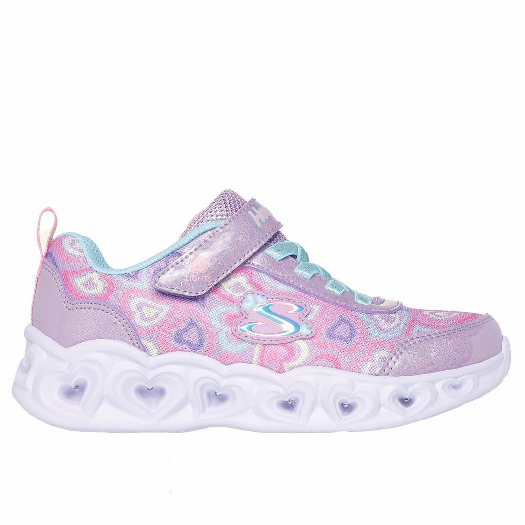 Skechers Heart Lights - Boogie Love Lavender