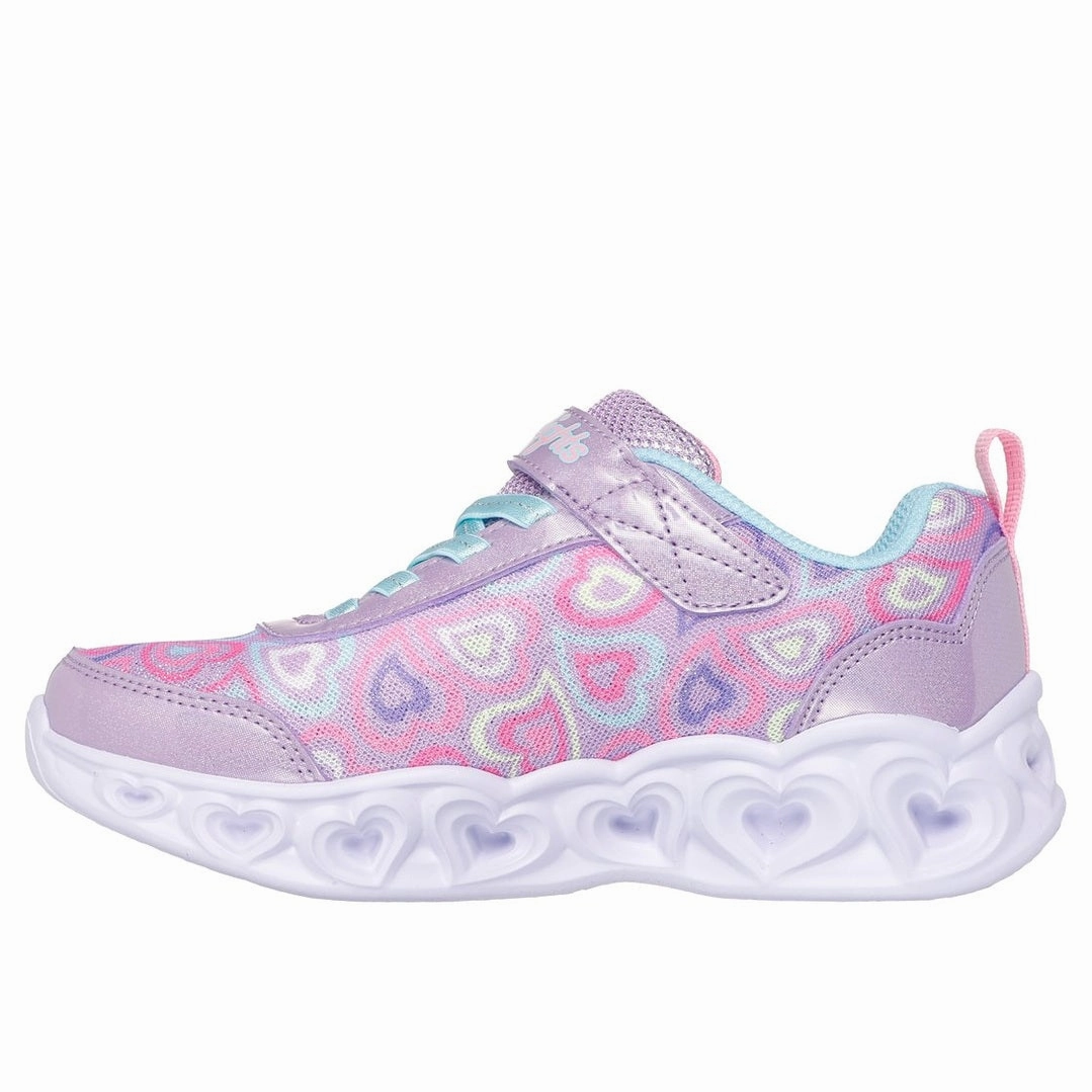 Skechers Heart Lights - Boogie Love Lavender