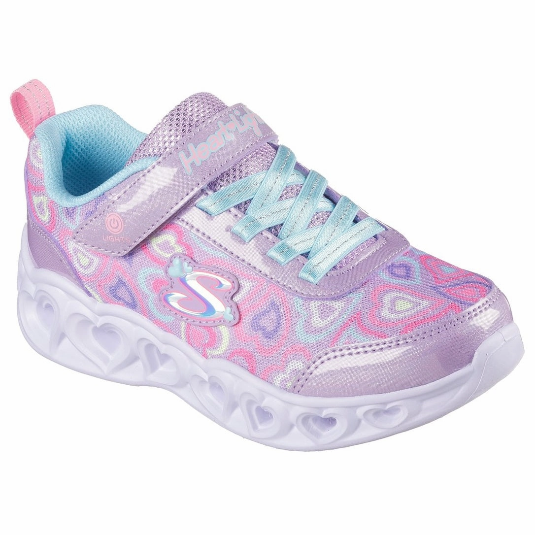 Skechers Heart Lights - Boogie Love Lavender