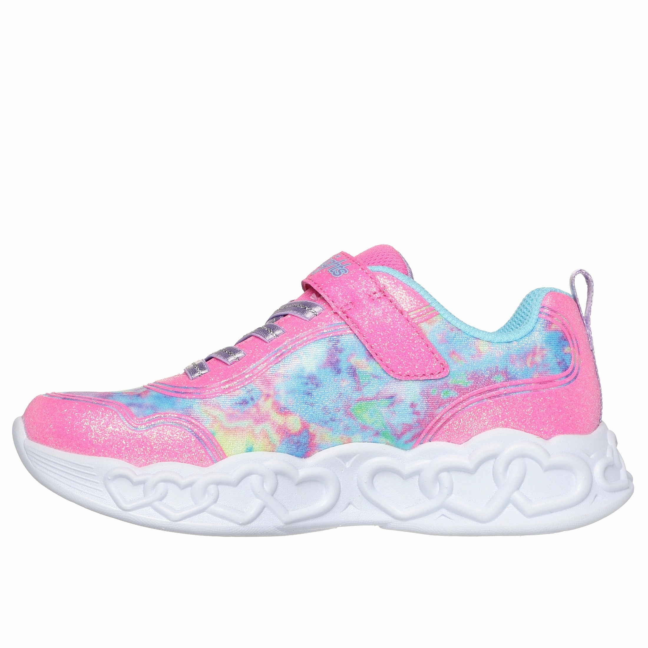 Skechers Infinite Heart Lights Color Lovin Pink / Multi