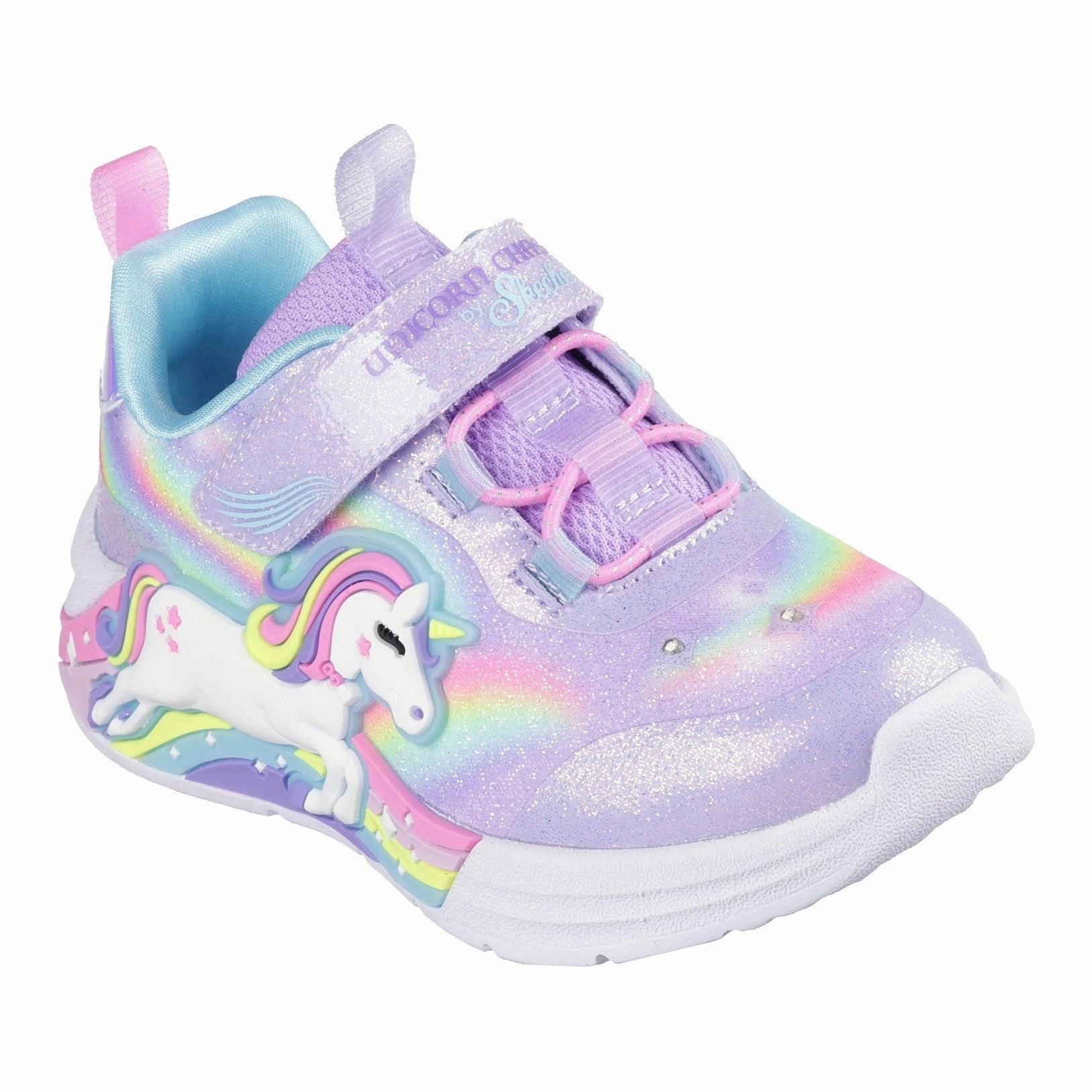 Skechers S-Lights: Unicorn Chaser Lavender