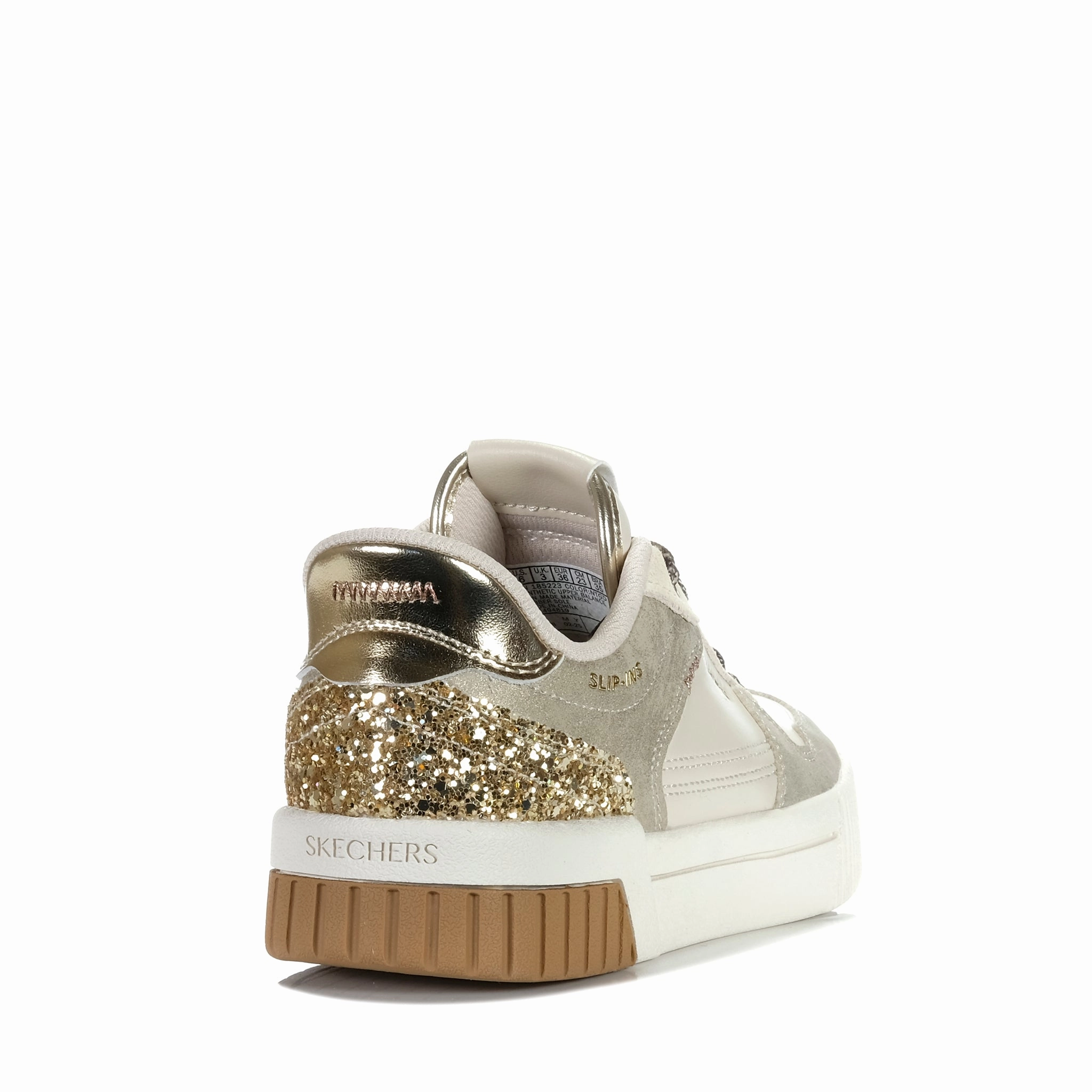 Skechers Slip-ins: Jade - Radiant Roar 185223 Natural Gold
