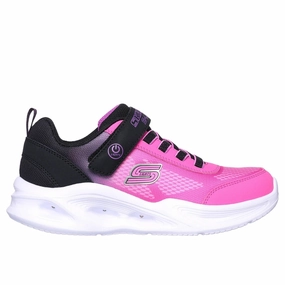 Skechers Sola Glow - Ombre Deluxe - Black / Hot Pink
