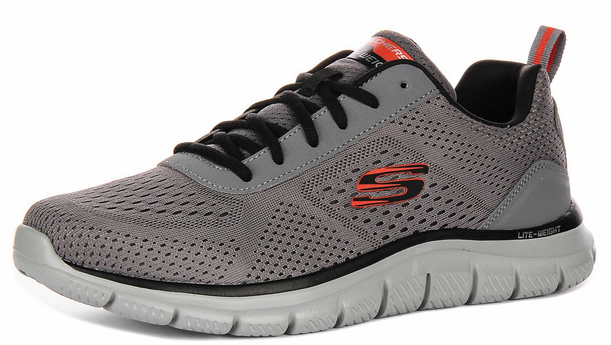 Skechers Track - Leshur In Charcoal For Men