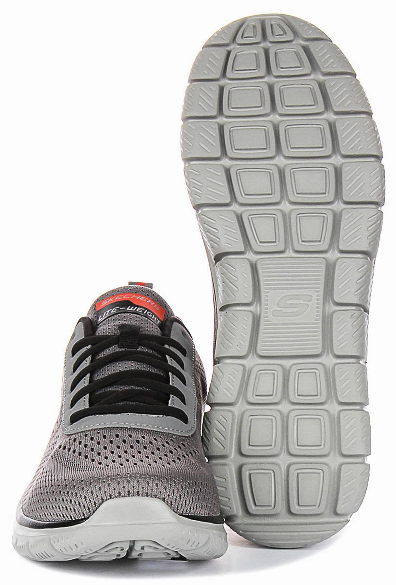 Skechers Track - Leshur In Charcoal For Men