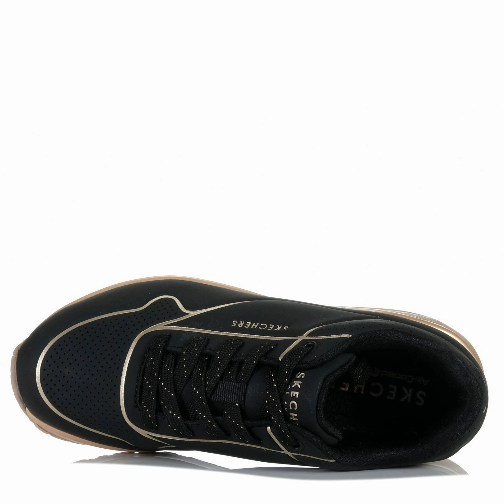 Skechers Uno - Cool Heels 177087 Black/Rose Gold
