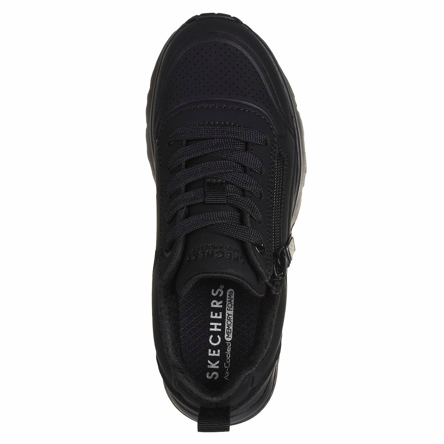 Skechers Uno Lite - Easy Zip - Black