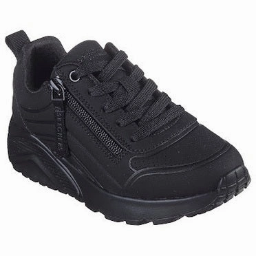 Skechers Uno Lite - Easy Zip - Black