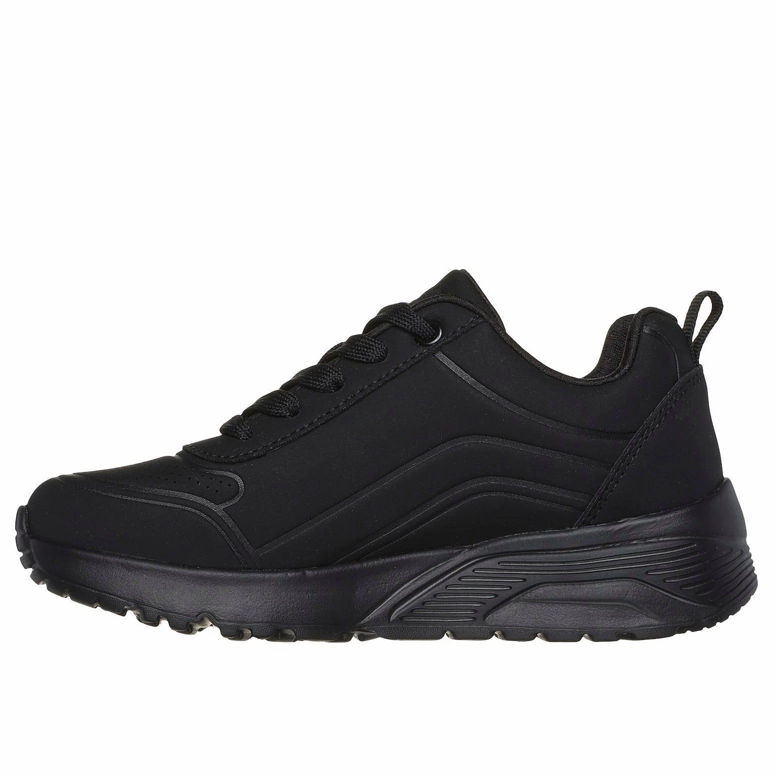 Skechers Uno Lite - Easy Zip - Black